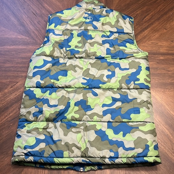 Lands’ End camouflage vest sz 10/12 - Picture 3 of 4